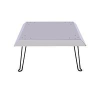 Protection thermique de qualité supérieure pour brasero - Réflecteur de chaleur carré en acier inoxydable avec 4 pieds pliants - Poignée en bakélite - Répartition optimale de la chaleur - Robuste et