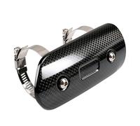 Protection Thermique Echappement Universelle,Bouclier Thermique Echappement Moto pour ATV Scooter Pit Dirt Bike Motocross Enduro Supermoto (Taille : 146 x 63 mm)