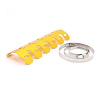 Protection Thermique Isolante Pour Pot D'échappement De Moto (style Chopper)