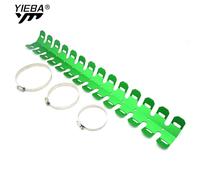 Protection thermique pour collecteur d'échappement avant de moto Honda CRF450X CRF250X