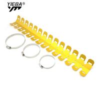 Protection thermique pour collecteur d'échappement avant de moto Honda CRF450X CRF250X