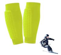 Protection Tibia Ski Protege Tibia Ski Chaussette de Tibias Élastiques Anti Collision Longs Structure en Nid d'abeille1 Paire Protecteurs élastiques Anti Structure en Nid d'abeille Le Skier Football