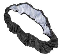 Protection Trampoline Ronde Noire en Mousse Pe, Sécurité Garçon et Filles | Housse Oxford, Bordure Anti-pincement, pour Cadre Acier, Accessoires de Remplacement, Usage Extérieur