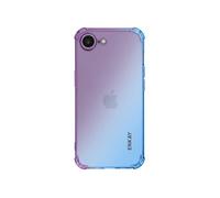Protection Translucide pour iPhone 17e Coque Bumper en Silicone Dégradé Bleu