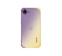 Protection Translucide pour iPhone 17e Coque Bumper en Silicone Dégradé Dorée