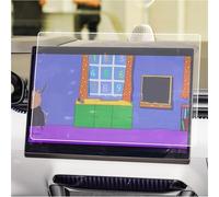 Protection Transparente Écran Tactile Voiture Film De Protection D'écran En Verre Trempé Pour Tableau De Bord, Radio, GPS, Infodivertissement, Pour ZEEKR Pour 007, 2023, 2024)(Navigation protector)