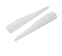 Protection Universelle d'angle de Pare-Chocs Avant et arrière, Bande décorative Anti-Collision for Voiture De Porte Voiture, Accesoire Voiture(White 28x5cm)