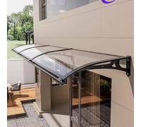 Protection UV pour extérieur - En polycarbonate marron - Pour jardin et terrasse - 60/80/100/120 cm - Housse résistante à la pluie et à la neige