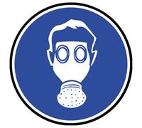 Protection Voie Respiratoire - 10cm - Sticker/Autocollant