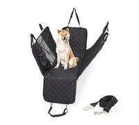 relaxdays Couverture pour chien voiture banquette arrière