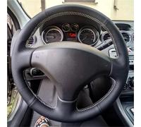 Protection Volants Housse Volant pour Peugeot 207 2006-2014 pour Expert pour Partner 2008 2009 2010 2011 2012 2013 2014 2015 2016 2017 2018 Couverture Volant Voiture(Red Thread)