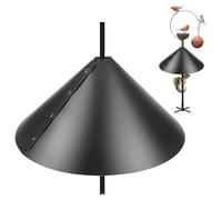 protectioncontre Les écureuils pour mangeoire à Oiseaux - Déflecteur de Protection, Housse Anti-écureuil | Grande barrière d'alimentation pour Jardin extérieur, Accessoires de protectionde la Faune,