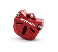 ProtectionCoque Clé Porte-clés de moto ER-6N, boîtier, accessoires CNC(Red)