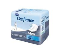 Protections Anatomiques - Hartmann - Confiance Men - Absorption 4 Gouttes - 14 Protections - Urinaire Léger