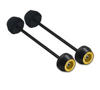 Protections Anti-Chute pour Axe De Roue Avant Et Arrière De Moto pour MT-09 MT09 FZ09 (2013-2025) Protection Anti-Chute(Rouge)