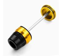 Protections Anti-Collision Protection Anti-Collision pour Fourche Avant Et Arrière De Moto, Accessoires Rechange pour BMW R1300GS Adventure 2025(Or)