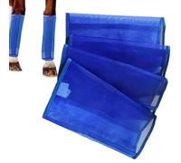 Protections Anti-Mouches Pour Chevaux | Jambières Anti-Insectes Protections Pour Sabots Équins - Protection Estivale Portable et Réglable pour Ferme et Prairie