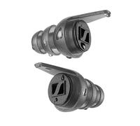 Sennheiser Protections auditives SoundProtex – réutilisables, 2 filtres, son haute fidélité – Noir