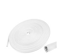 Protections Bord Portière de Voiture, pour Benz A-Class (W176) 2013-2017 Forme de U Protecteur pour La Porte de Voiture en Caoutchouc Anti-Collision,5M-White