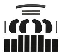 Protections Bord Voiture Kit De Réparation De Fuite De Toit Capote Amovible Joint En Mousse Pour Jeep Pour Wrangler JK JKU 2007-2017 2 Portes 4 Portes 68026937AB OQRDVVTT