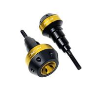 Protections Cadre MT-10 2016-2021 Accessoires Moto Protection Antichute Usinées CNC Coussinets Moteur(Or)