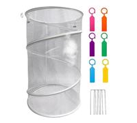 Protections Contre Les Animaux | Avec Bâtons Rond Respirant Gaze Réutilisable Accessoires Maison | Protection Contre Les Animaux Dans Le Jardin,Pour La Saison Du Gel D'hiver Pots De Fleurs