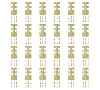 Protections d'angle en métal Vintage for plinthes, Meubles, boîtes Bois, décorations Antiques Protecteurs d'angle en Métal(Color 3 24pcs)