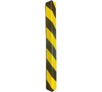 Protections d'angle for murs, protection d'angle murale, protection d'angle murale for parking en forme de L, protection de bande réfléchissante autocollante noire et jaune, protections d'angle de 0,5