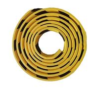 Protections d'angle Murales Robustes, Bandes Anti-Collision Jaunes Et Noires De 5 M, Protections Autocollantes en Caoutchouc NBR pour Installation sur Meubles(Flat,10PCS)