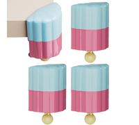 Protections d'angle protège-bords en silicone Tapis d'angle Support de | Protections de coin de table à l'épreuve des enfants pour chaise de lit, étagères, meuble TV, table de chevet