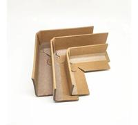 Protections D'Angle Renforcé Protège-coins En Carton, Ajustable Kraft Protège-coins Pour Boîtes En Carton, Autocollant, Pour Emballage Expédition Déménagement De Meubles, Paquet De 100 ( Color : 100 P