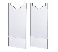 Protections d'armoire - Panneau Fin Transparent, Protections intérieures, pièces tampons muraux, arrêts de séparation de pièce | Stabilisateur derrière l'armoire Transparent Un Espace de