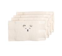 Protections de barreaux de lit bébé en gaze de coton - LEOPARD