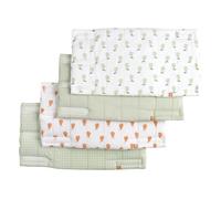 Protections de barreaux de lit coton Vert tilleul