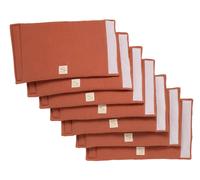 Protections De Barreaux De Lit En Coton Rouge TU