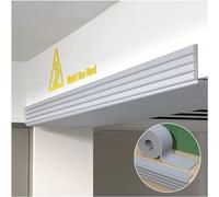 Protections de bord de porte de voiture, Protections d'angle murales for bords de garage, meubles table, bord mural 0,8 cm d'épaisseur et protections for pare-chocs(Gray,2m-20pcs)