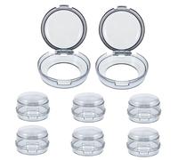Protections de Bouton de Gaz en Pvc Noir, 8 Pièces | Bouton de Cuisinière à Gaz, Résistance Haute Température, Visibilité Totale, Usage la Cuisine
