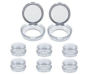 Protections de Bouton de Gaz en Pvc Noir, 8 Pièces | Bouton de Cuisinière à Gaz, Résistance Haute Température, Visibilité Totale, Usage la Cuisine