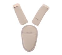Protections de bretelles réglables - Facile à nettoyer - Kit de couverture de ceinture - 3 pièces/set pour poussette - Housse de protection durable