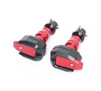 Protections De Cadre pour ZX-4R ZX-4RR Protection Antichute pour Moto Protège-Moteur(Rouge)