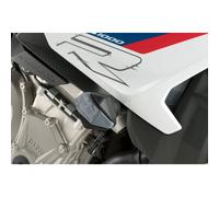 Puig 9488N Protecteurs moteur R19 avec tampons en nylon et design compact pour une protection intégrale du châssis et du moteur, Noir
