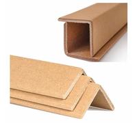Protections De Chants en Carton Protections De Chants en Carton pour Cerclage, pour Caisses D'expédition Renforcées - Lot de 100 pour Parois De Meubles(50 x 5 x 0.4 cm (L x W x THK))