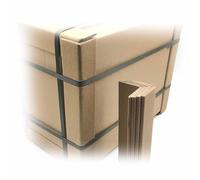 Protections De Coins En Carton Pour Expédition 100 Pièces De Protection En V, Coins Renforcés En Carton 50 X 30 Mm, Épaisseur 3 Mm Pour Emballage D'œuvres D'art Et Expédition(10 x 3 x 0.3 cm(L x W x T