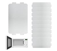 Protections de four, couvercle de guide d'ondes pour micro-ondes, couvertures plaque four, 10 pièces, accessoire réparation remplacement plaque mica universelle pour micro-