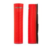 Acerbis 0021750, couvercles de fourche Rouge Rouge