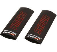 Protections de fourche RFX Protection supérieure Race Series Forkshrink logo Showa - rouge