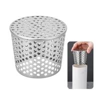 Protections De GouttièRes en MéTal, Protection Gouttiere Anti Feuille, Protection Gouttiere Acier Inoxydabl 304, Anti-Blocage Et Anti-Rat Filtres, pour Piscine, Toit, Jardin Filtre De Vidange (63mm)