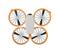 Protections de Pare-Chocs for Accessoires DJI Flip, Protection d'hélice Anti-Collision et Antichoc for DJI Flip Fly More Combo (Noir)(Orange)