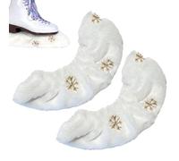 Protections de patins de hockey | Accessoires de figurines de hockey en flanelle douce à séchage rapide, protecteurs de patins à glace - pour garçons, jeunes, femmes, hommes, adultes, amateurs