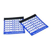 Protections de poignées Renthal Protège Clean Grips - bleu blanc